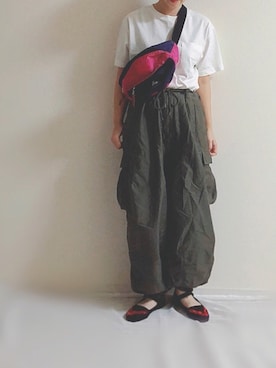 「カンフーシューズ」｜Chii🌈さん（レディース・155cm）の秋コーディネート