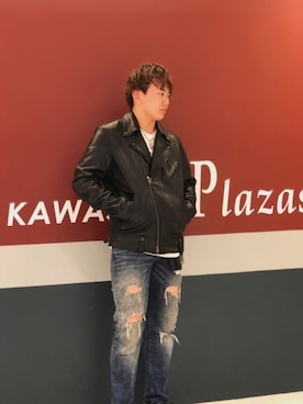 れーやさん（メンズ・176cm）の秋コーディネート