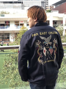 スカジャン風 のメンズ人気ファッションコーディネート Wear