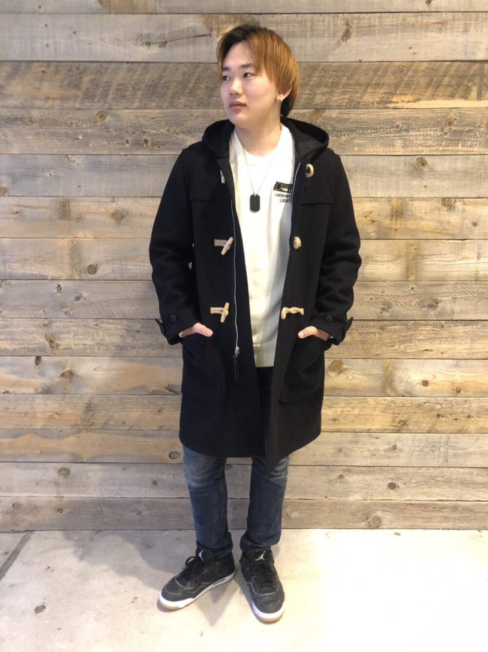 AVIREXのダッフルコートを使った人気ファッションコーディネート - WEAR