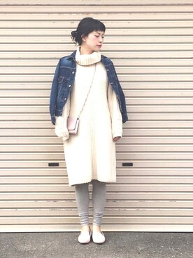 「スプリングSENSEOFPLACE」｜まいさん（レディース・164cm）の春コーディネート