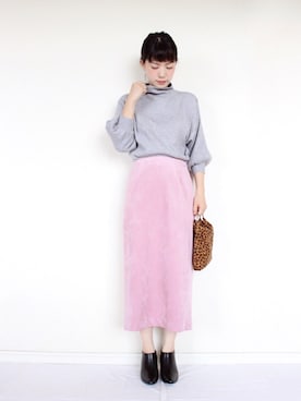 「N.VOUGE（エヌヴォーグ）のアイテム」を使った、まいさん（レディース・164cm）の秋コーディネート