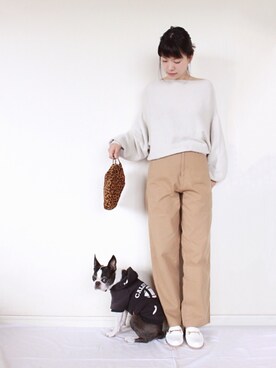 「NEI（ネイ）のアイテム」を使った、まいさん（レディース・164cm）の秋コーディネート