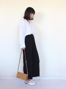 「NEI（ネイ）のアイテム」を使った、まいさん（レディース・164cm）の秋コーディネート