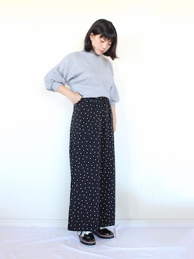 「N.VOUGE（エヌヴォーグ）のアイテム」を使った、まいさん（レディース・164cm）の秋コーディネート