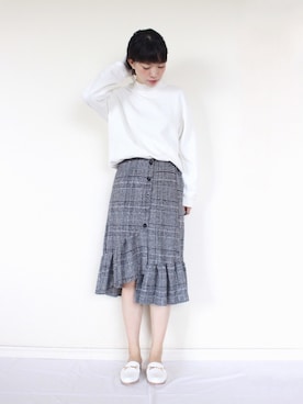 「NEI（ネイ）のアイテム」を使った、まいさん（レディース・164cm）の秋コーディネート