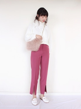 「NEI（ネイ）のアイテム」を使った、まいさん（レディース・164cm）の秋コーディネート