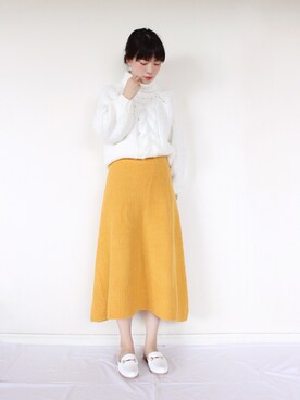 「NEI（ネイ）のアイテム」を使った、まいさん（レディース・164cm）の秋コーディネート