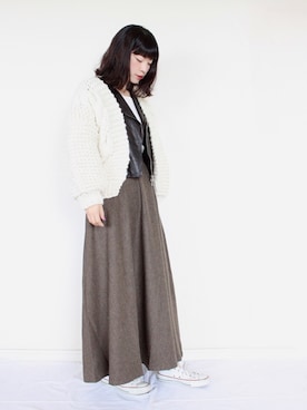 まいさん（レディース・164cm）の冬コーディネート