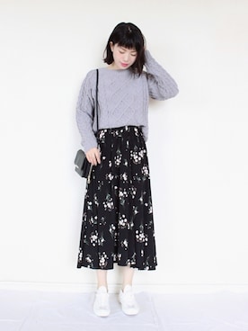 まいさん（レディース・164cm）の冬コーディネート