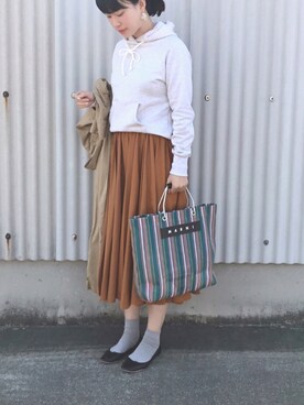 まいさん(レディース・164cm)の春コーディネート