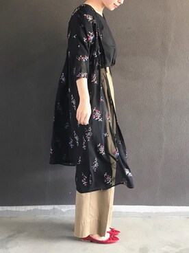 「SENSE OF PLACE by URBAN RESEARCH（センスオブプレイスバイアーバンリサーチ）のアイテム（その他アウター）」を使った、まいさん（レディース・164cm）の春コーディネート
