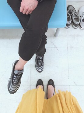 「カップル」｜「アイテム（その他）」を使った、まいさん（レディース・164cm）の春コーディネート