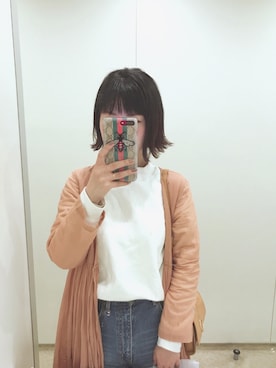 「NE QUITTEZ PAS!（ヌキテパ）のアイテム」を使った、まいさん（レディース・164cm）の春コーディネート