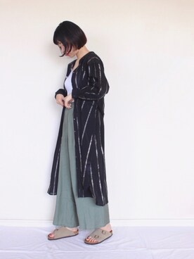 「SENSE OF PLACE by URBAN RESEARCH（センスオブプレイスバイアーバンリサーチ）のアイテム（その他アウター）」を使った、まいさん（レディース・164cm）の春コーディネート