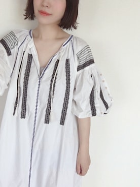 「JOURNAL STANDARD relume（ジャーナルスタンダード　レリューム）のアイテム（ワンピース/ドレス）」を使った、まいさん（レディース・164cm）の春コーディネート