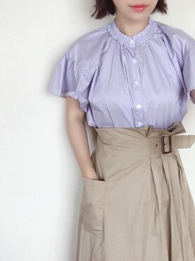 「Cawaii」｜まいさん（レディース・164cm）の夏コーディネート