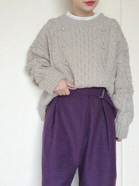 まいさん（レディース・164cm）の冬コーディネート