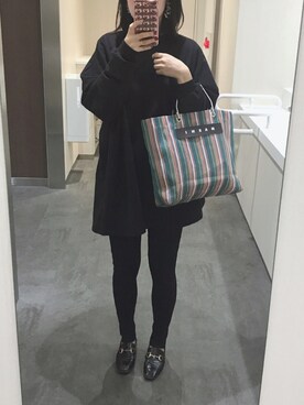 「reca（レカ）のアイテム（ワンピース/ドレス）」を使った、まいさん（レディース・164cm）の冬コーディネート