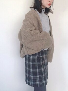 まいさん（レディース・164cm）の冬コーディネート