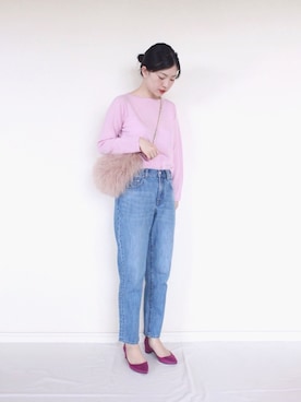 まいさんの「ファーショルダー/AE FUR SHLD」を使ったコーディネート