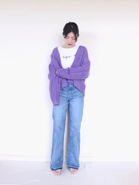 「ヤヌーク」｜まいさん（レディース・164cm）の春コーディネート