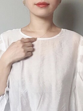 「Marea rich（マレアリッチ）のアイテム」を使った、まいさん（レディース・164cm）の春コーディネート