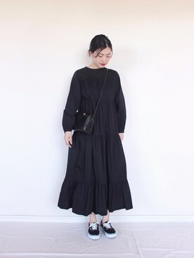 「archives（アルシーヴ）のアイテム（ワンピース/ドレス）」を使った、まいさん（レディース・164cm）の春コーディネート