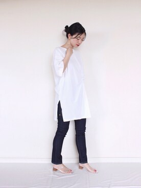 「リップスター」｜「アイテム（その他）」を使った、まいさん（レディース・164cm）の春コーディネート
