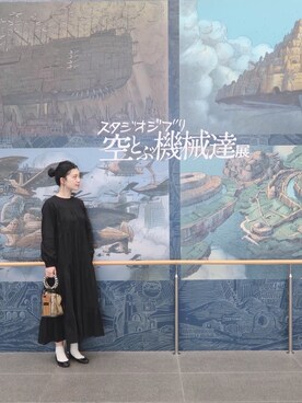 「archives（アルシーヴ）のアイテム（ワンピース/ドレス）」を使った、まいさん（レディース・164cm）の春コーディネート