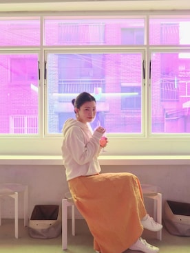 まいさん(レディース・164cm)の春コーディネート