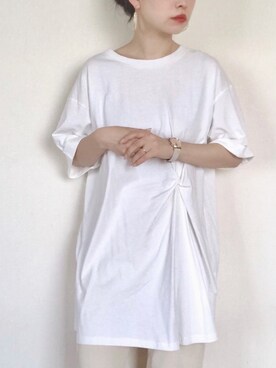 「リップスター」｜「アイテム（その他）」を使った、まいさん（レディース・164cm）の春コーディネート