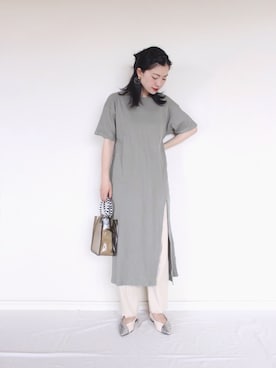 「リップスター」｜「アイテム（その他）」を使った、まいさん（レディース・164cm）の春コーディネート