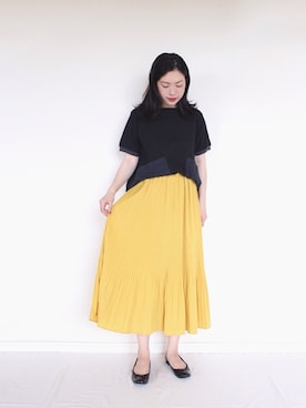 「リップスター」｜「アイテム（その他）」を使った、まいさん（レディース・164cm）の春コーディネート