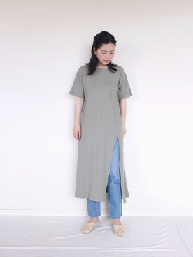 「リップスター」｜「アイテム（その他）」を使った、まいさん（レディース・165cm）の夏コーディネート