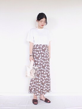「petitcro」｜まいさん（レディース・165cm）の夏コーディネート