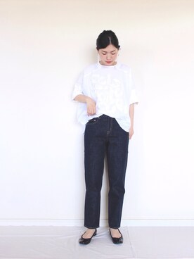 「zozoデニム」｜「アイテム（その他）」を使った、まいさん（レディース・165cm）の夏コーディネート