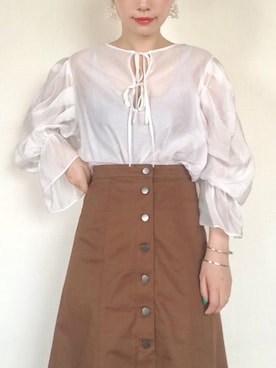 まいさん（レディース・165cm）の夏コーディネート