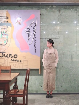 「透けトップス」｜「アイテム（その他）」を使った、まいさん（レディース・164cm）の秋コーディネート