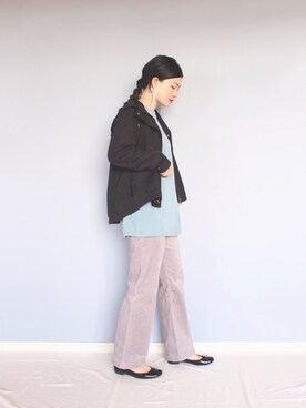 「URBAN RESEARCH Sonny Label（アーバンリサーチサニーレーベル）のアイテム（マウンテンパーカー）」を使った、まいさん（レディース・164cm）の秋コーディネート