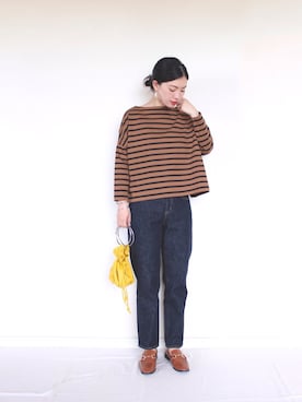 「traditionalweatherwear」｜「アイテム（その他）」を使った、まいさん（レディース・164cm）の秋コーディネート
