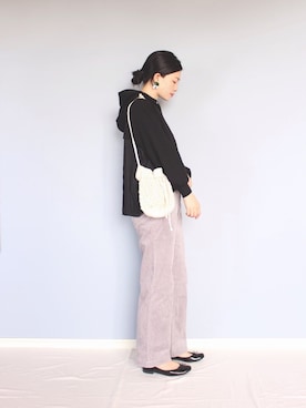 「リップスター」｜「アイテム（その他）」を使った、まいさん（レディース・164cm）の秋コーディネート