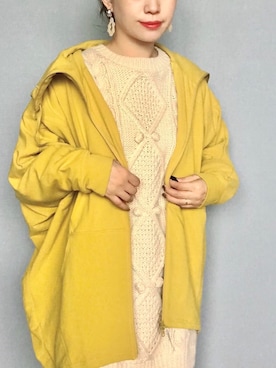 「mercibeaucoup,（メルシーボークー）のアイテム」を使った、まいさん（レディース・164cm）の秋コーディネート