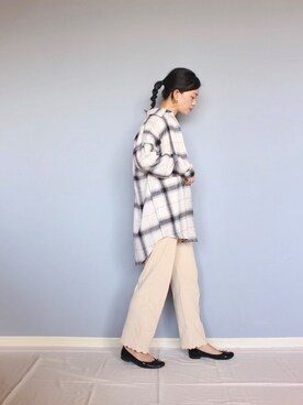 「リップスター」｜「アイテム（その他）」を使った、まいさん（レディース・164cm）の秋コーディネート