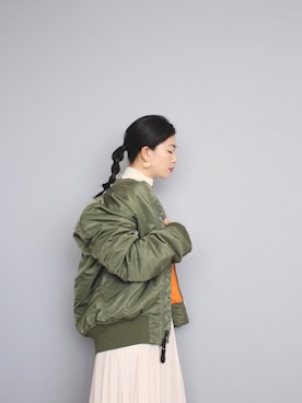 「alpha」｜「アイテム（その他）」を使った、まいさん（レディース・164cm）の秋コーディネート
