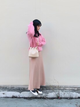 The Virgnia(ザ ヴァージニア)の「アンゴラ混カラーニット(ニット