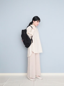 「kipling（キプリング）のアイテム」を使った、まいさん（レディース・164cm）の冬コーディネート