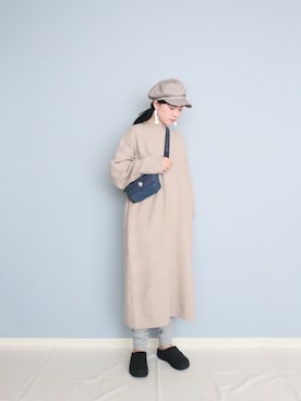 「fitflop」｜まいさん（レディース・164cm）の冬コーディネート