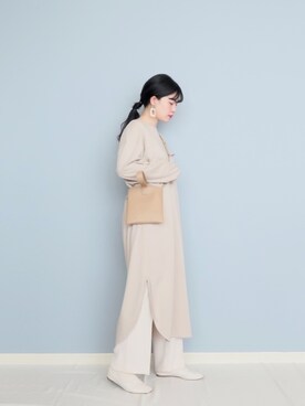 「リップスター」｜「アイテム（その他）」を使った、まいさん（レディース・164cm）の冬コーディネート