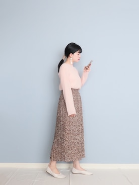 「URBANRESEARCH」｜「アイテム（その他）」を使った、まいさん（レディース・164cm）の春コーディネート